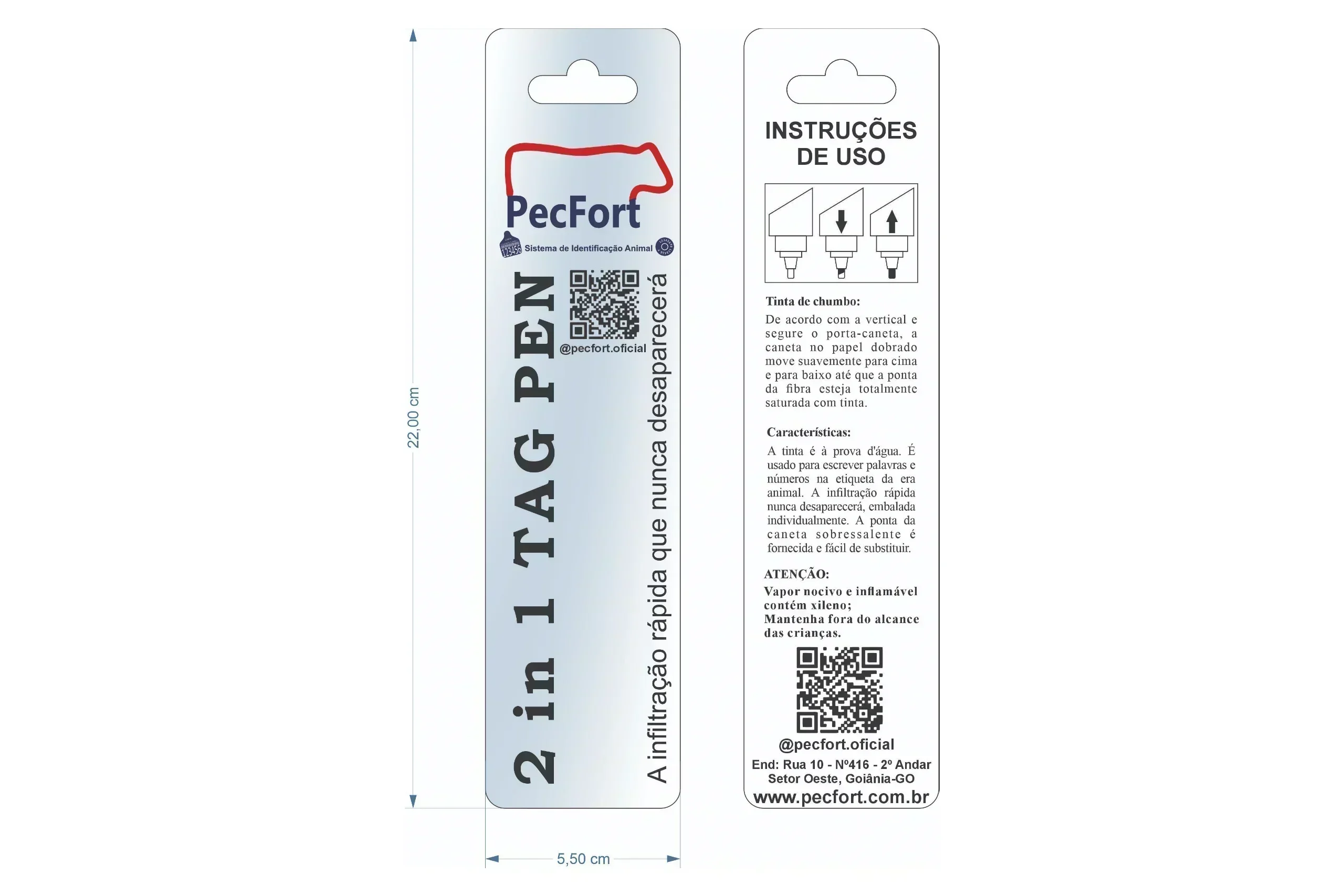 Caneta TAG-PEN Pecfort